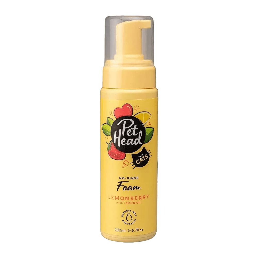Pet Head Felin’ Good No-Rinse Foam 200ml front bottle packshot