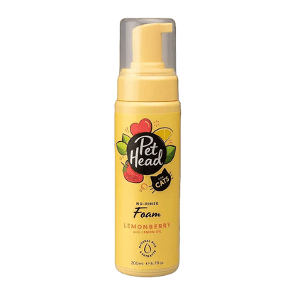 Pet Head Felin’ Good No-Rinse Foam 200ml front bottle packshot