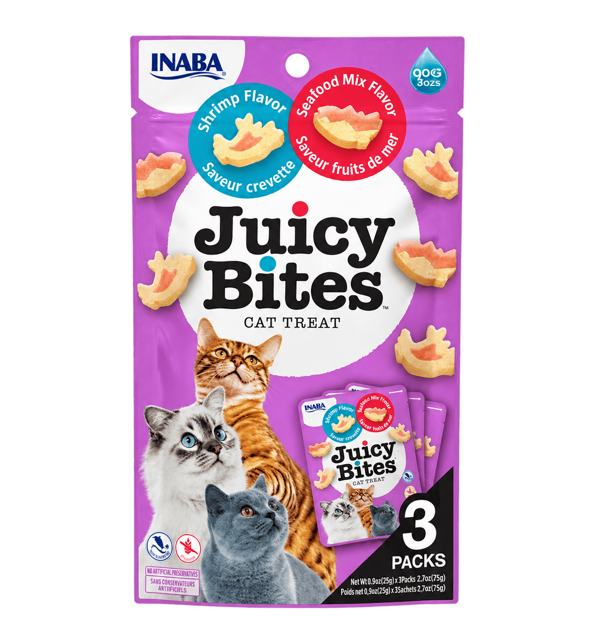 Inaba Juicy Bites soft cat treats