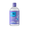PURL advanced hypoallergenic shampoo bottle with purple cap and blue label