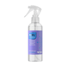 Deodorant spray for pets, clear pump bottle, PURL Freshness with baby powder label