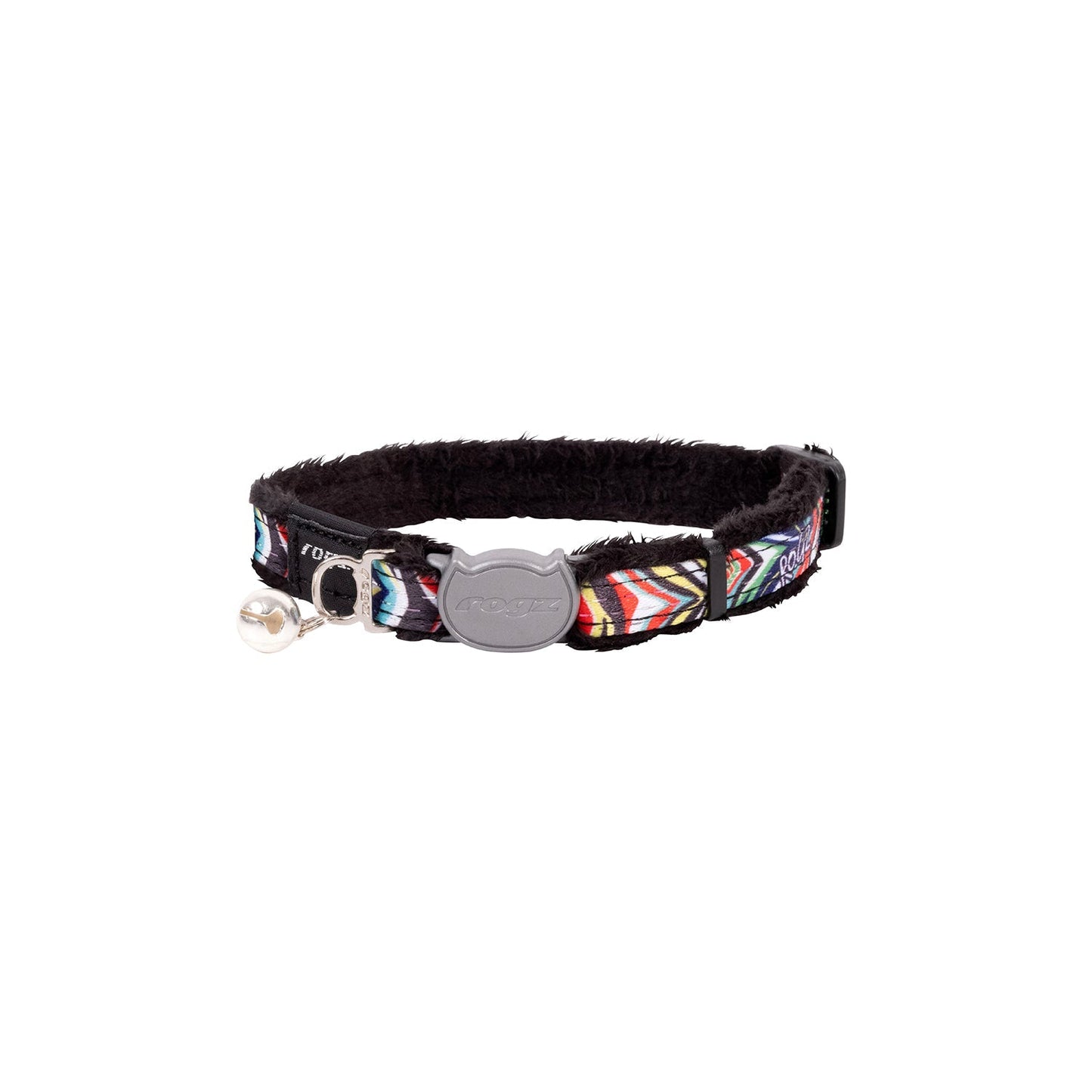 ROGZ FashionCat safety collar, small, Wild Stripes