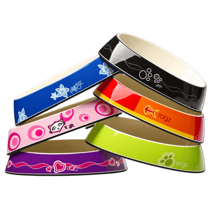 Rogz Fishcake melamine cat bowls