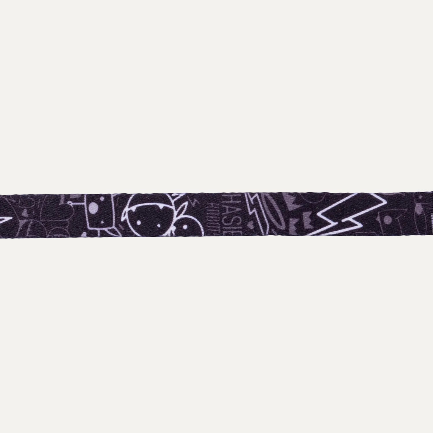 Dark patterned cat safety collar band with Rogz-style markings and clasp