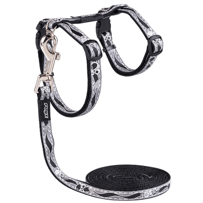 Rogz NightCat harness and lead set