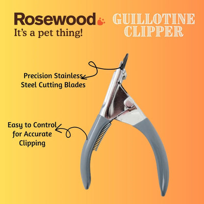 Rosewood Guillotine Nail Clipper — clipper features