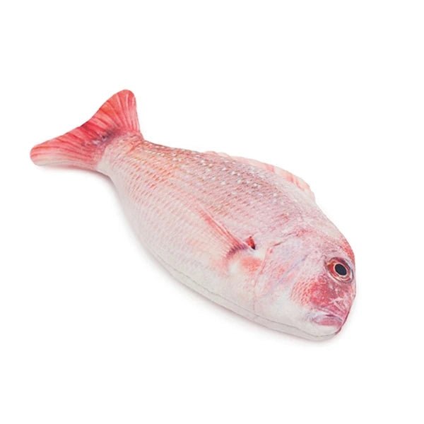 Rosewood Jolly Moggy 100% Natural Catnip Red Snapper — top view