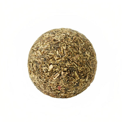 Rosewood Natural Mini Catnip Balls for Cats — individual mini ball detail