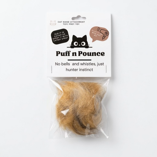 Puff n Pounce — Fluffy Cat Toy