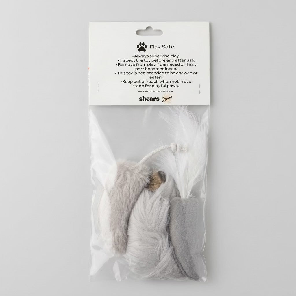 Three Blind Mice — 3-Piece Cat Toy Set
