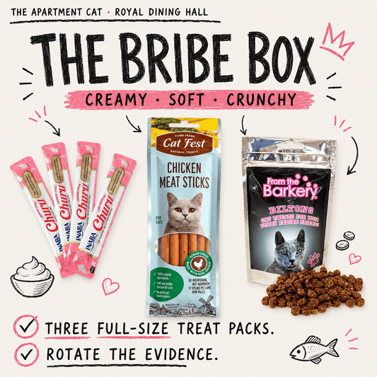 The Bribe Box approved square bundle artwork