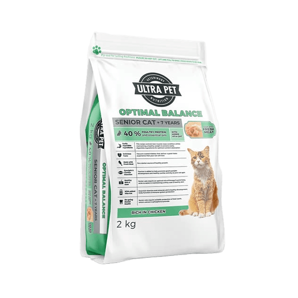 Ultra Pet Optimal Balance Senior Cat Food – Chicken